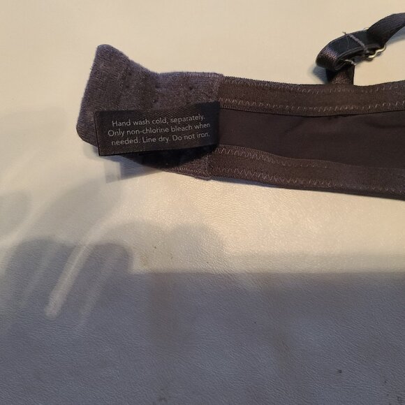 Soma bra bralette half cami shadow grey 36C lace, beautiful - Picture 4 of 6